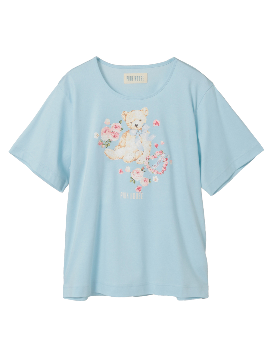 テディローズプリントカットソー 詳細画像 ピンク 1