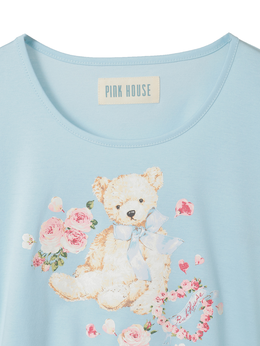 テディローズプリントカットソー 詳細画像 ピンク 3