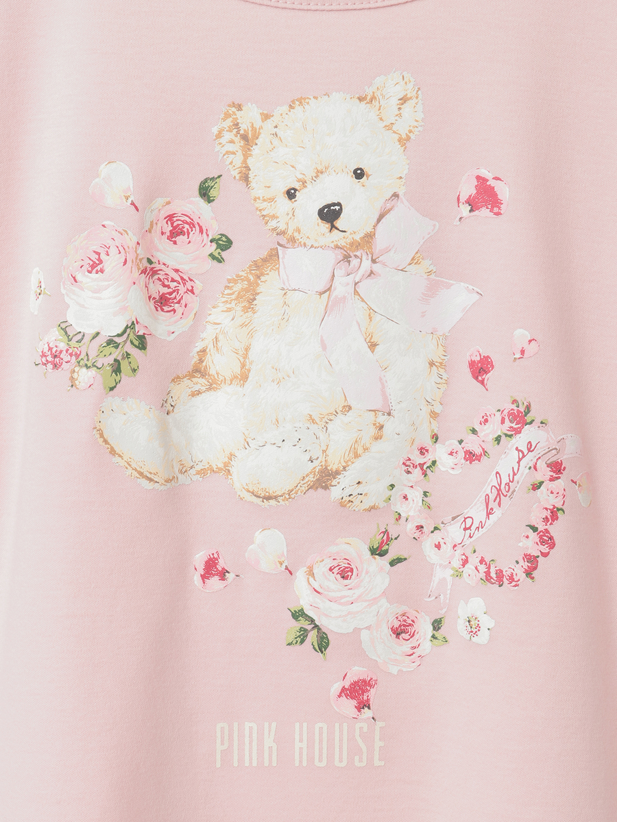 テディローズプリントカットソー 詳細画像 ピンク 9