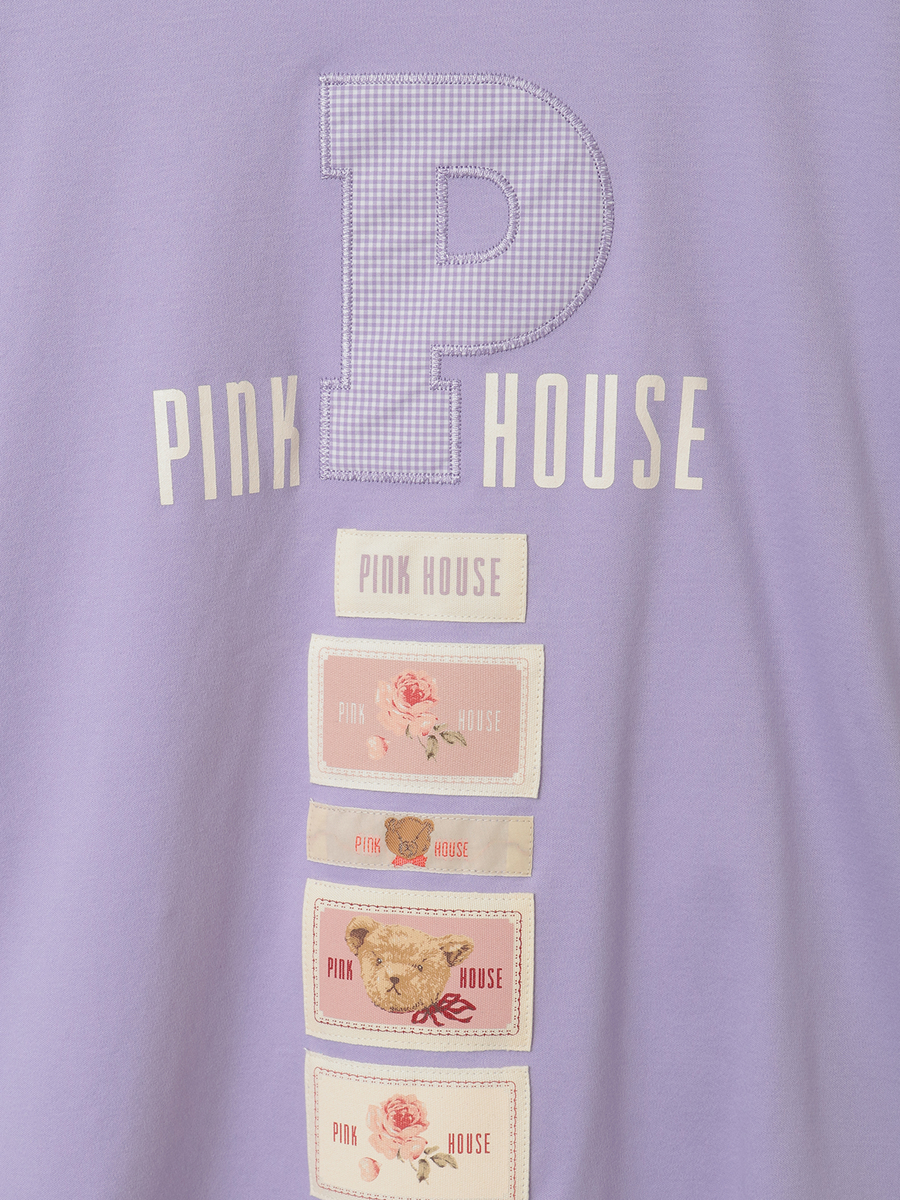 Pロゴアップリケ＆ネームワッペン使いカットソー 詳細画像 クロ 10