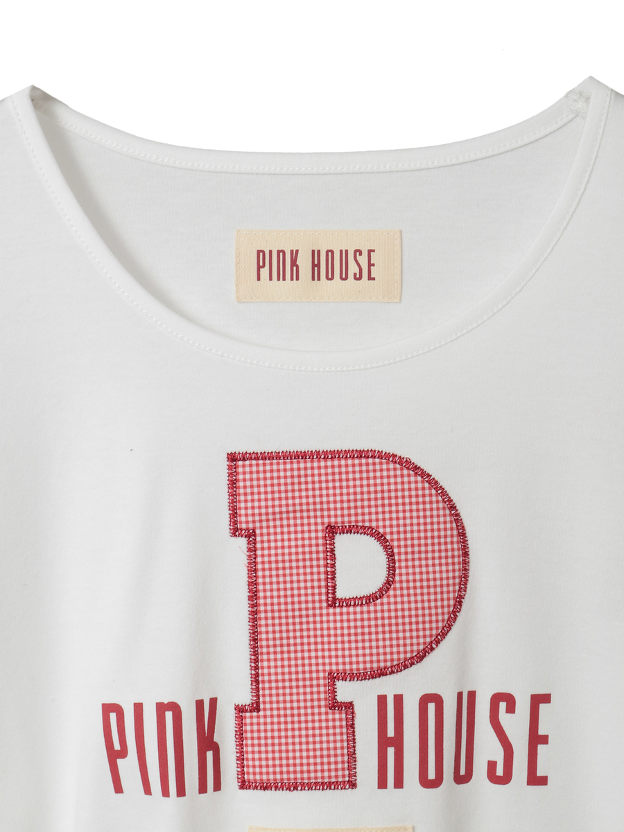 Pロゴアップリケ＆ネームワッペン使いカットソー 詳細画像 クロ 3