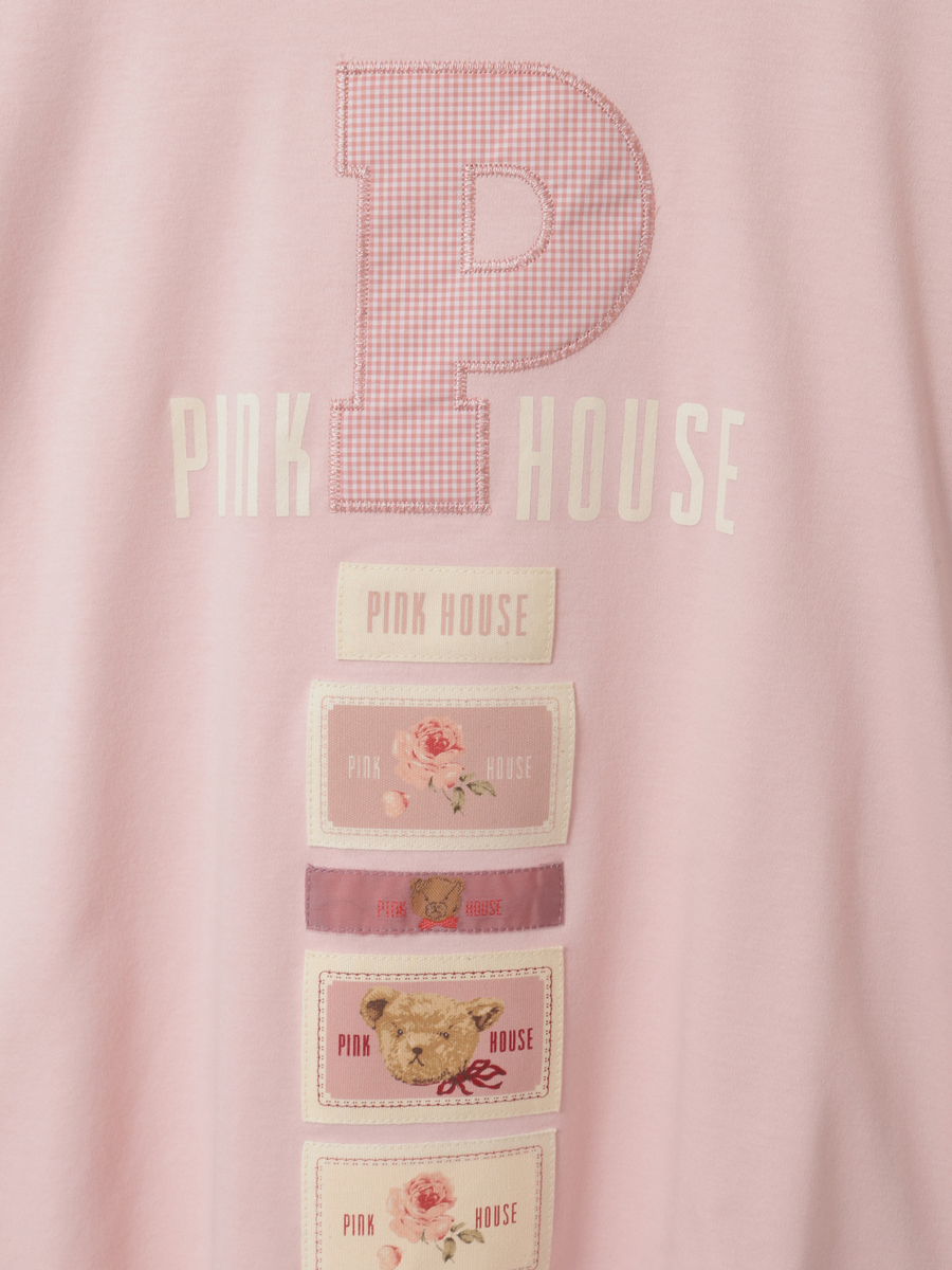 Pロゴアップリケ＆ネームワッペン使いカットソー 詳細画像 クロ 8