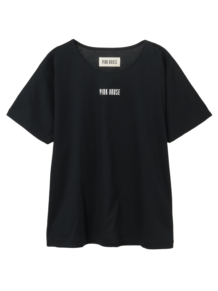 ロゴプリントカットソー 詳細画像 クロ 1