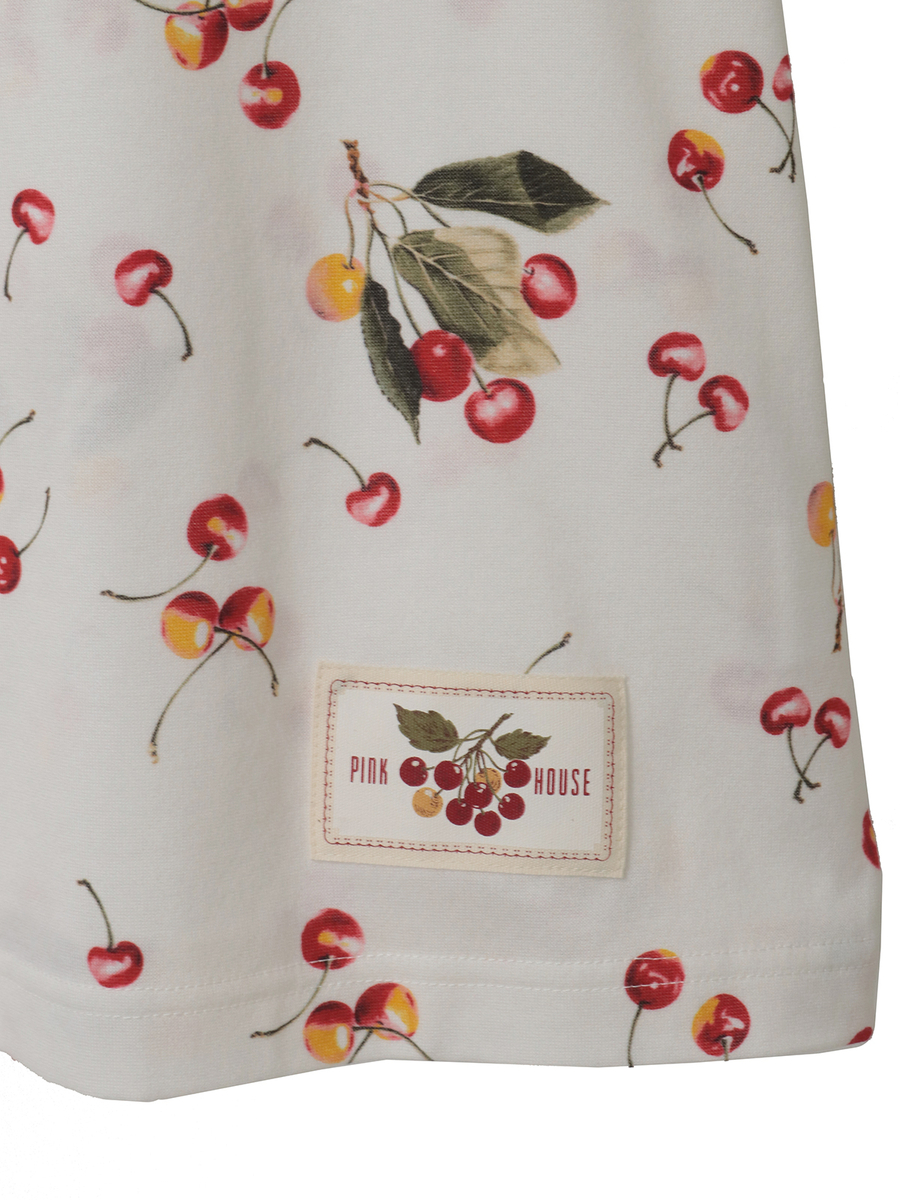 さくらんぼプリントカットソー 詳細画像 ネイビー 10