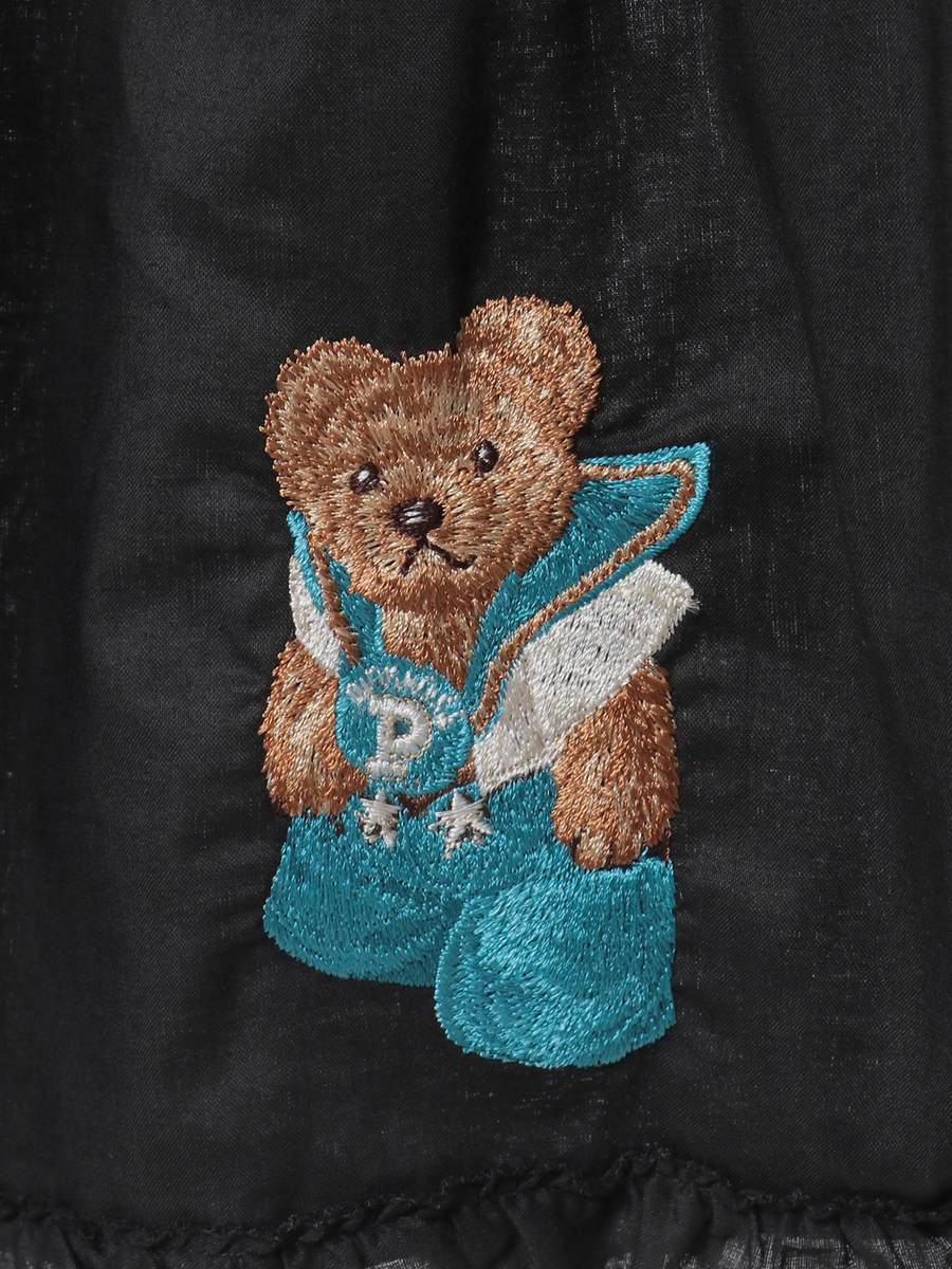 ジャーマンクラフトベア刺繍チュニックブラウス 詳細画像 ブルー 9