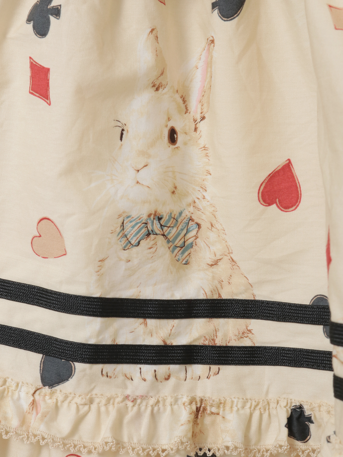 オンライン限定カラー展開あり】Rabbit Marchプリントスカート｜ピンク