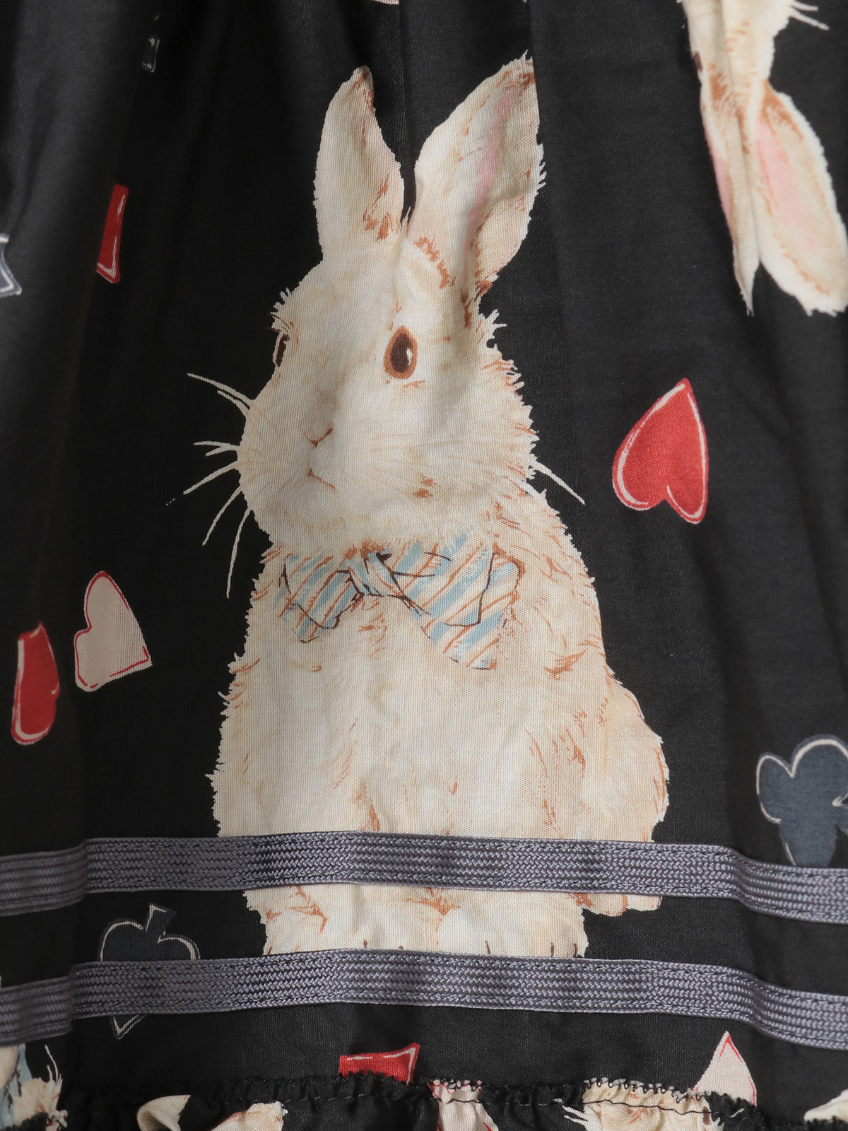 オンライン限定カラー展開あり】Rabbit Marchプリントスカート｜ピンク