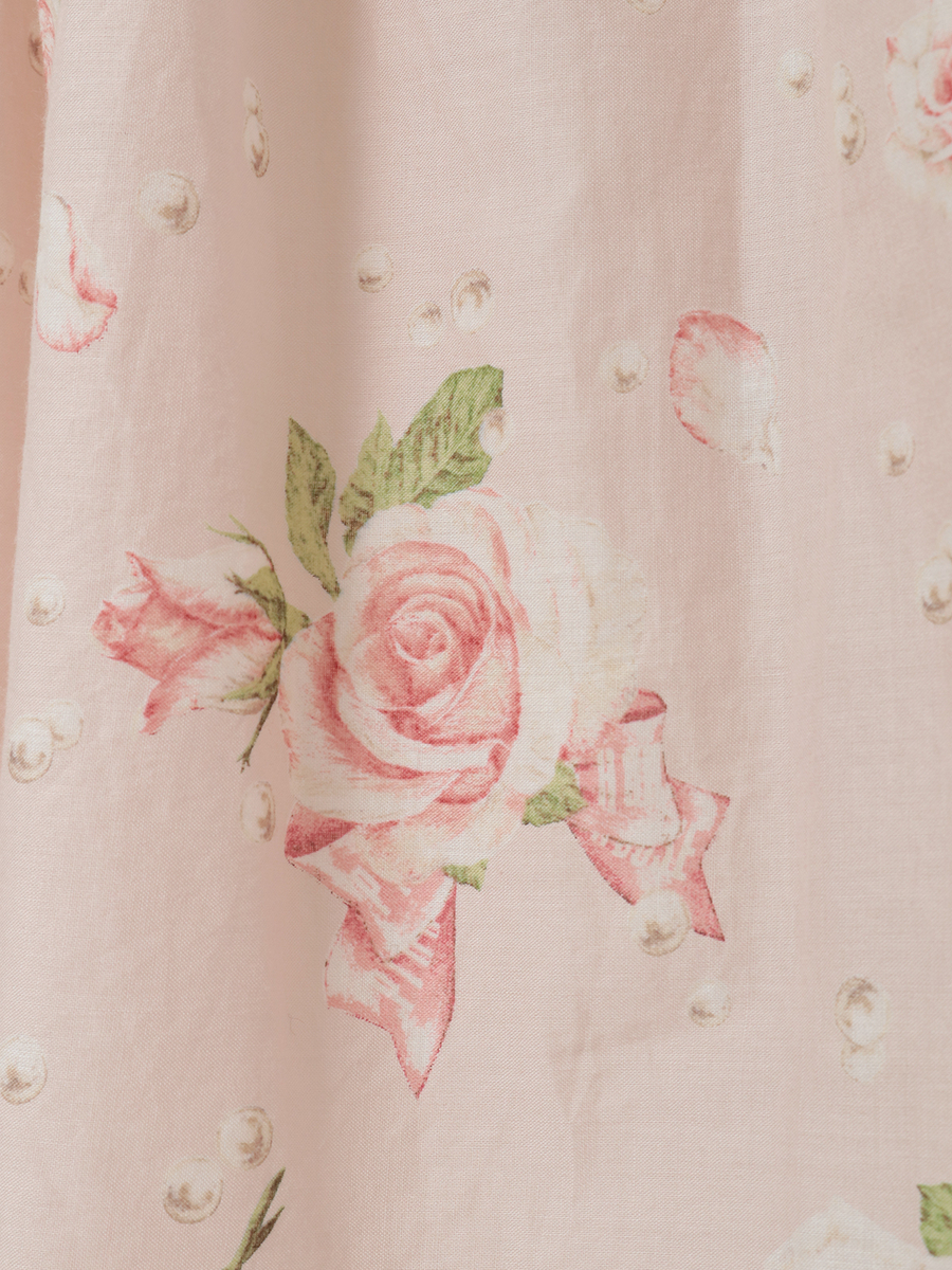 Rose Pearlプリントスカート 詳細画像 クロ 11