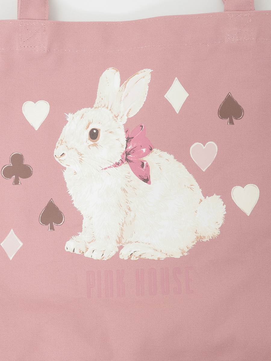 Rabbit Marchプリントバッグ 詳細画像 クロ 16