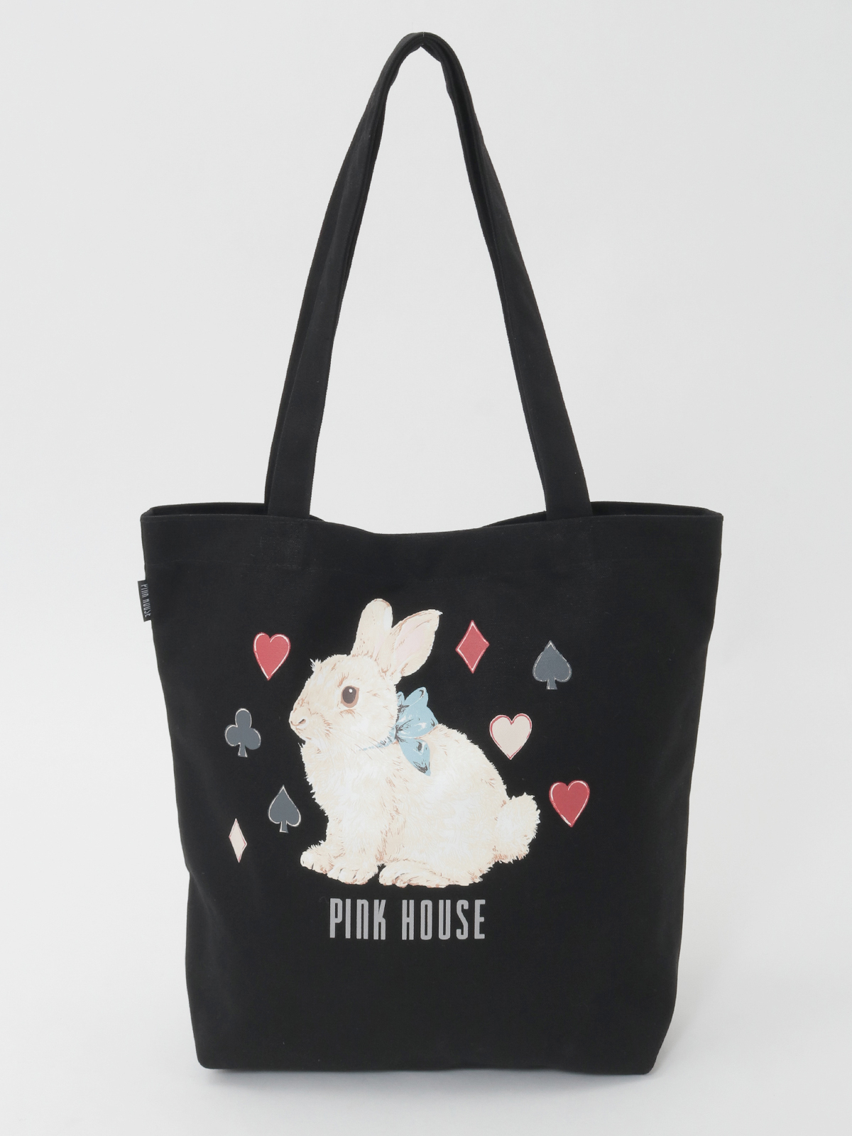 ピンクハウス　パトリックパレード　巾着バッグ　ハッカ　新品 Rabbit Marchプリントバッグ｜ピンクハウスオフィシャルオンライン