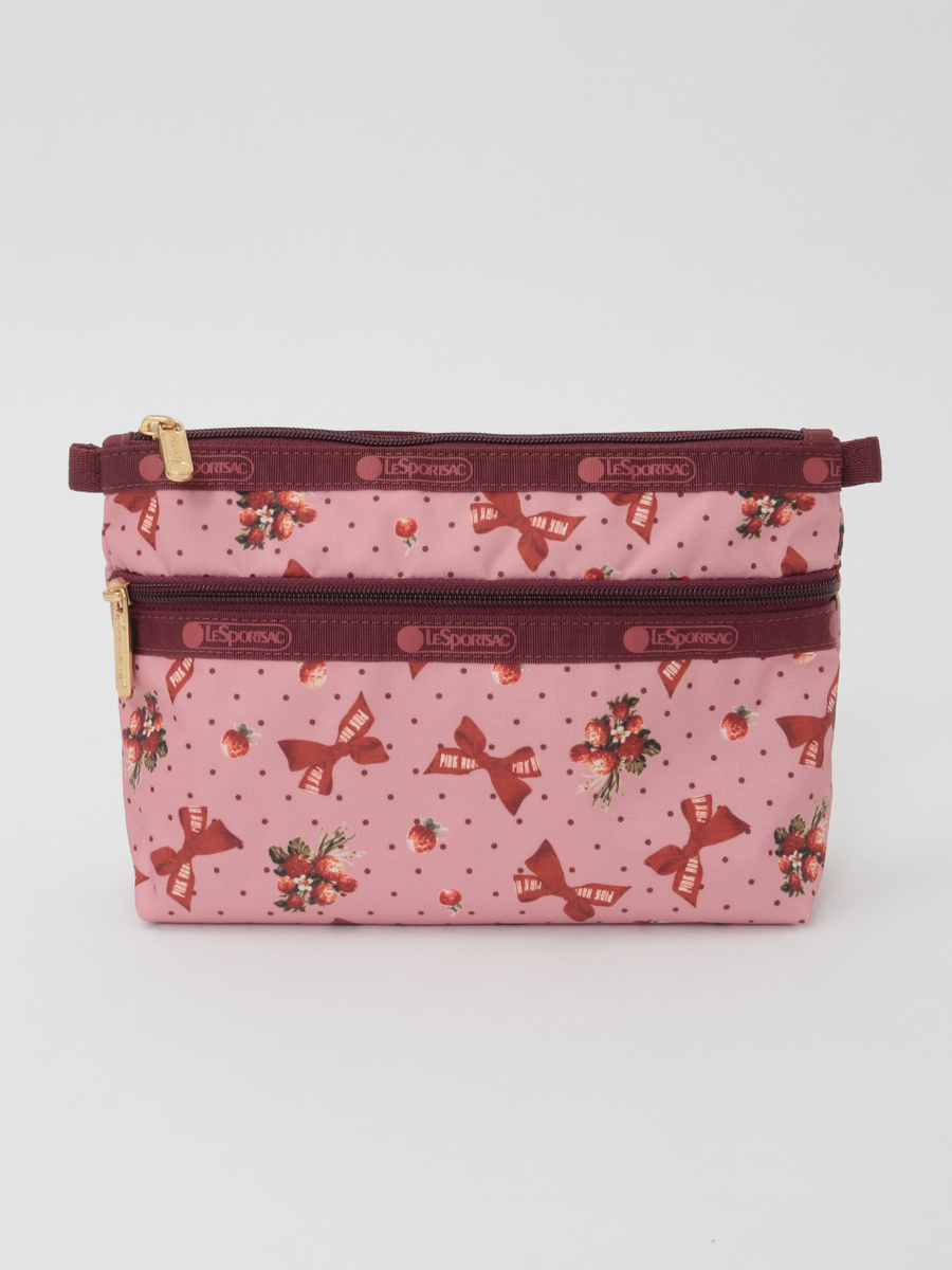 PH RIBBON BERRY FETTI COSMETIC CLUTCH 詳細画像 ピンク 1
