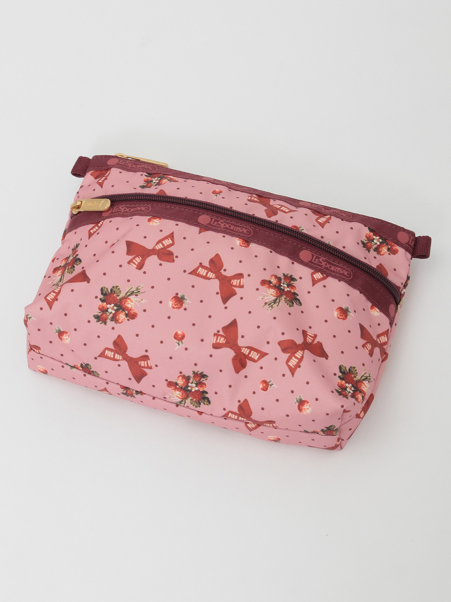 PH RIBBON BERRY FETTI COSMETIC CLUTCH 詳細画像 ピンク 4