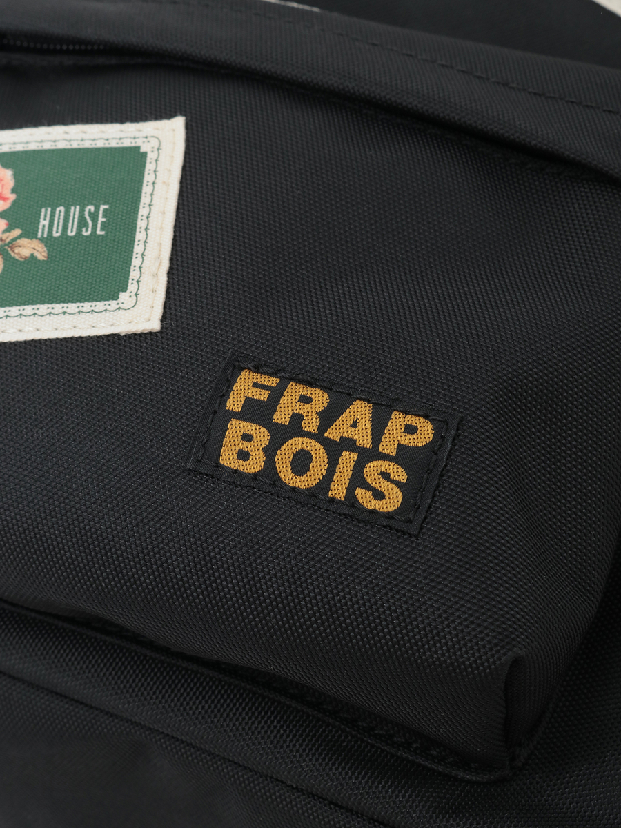 FRAPBOIS meets PINK HOUSE ネームリュック 詳細画像 ブラック 5