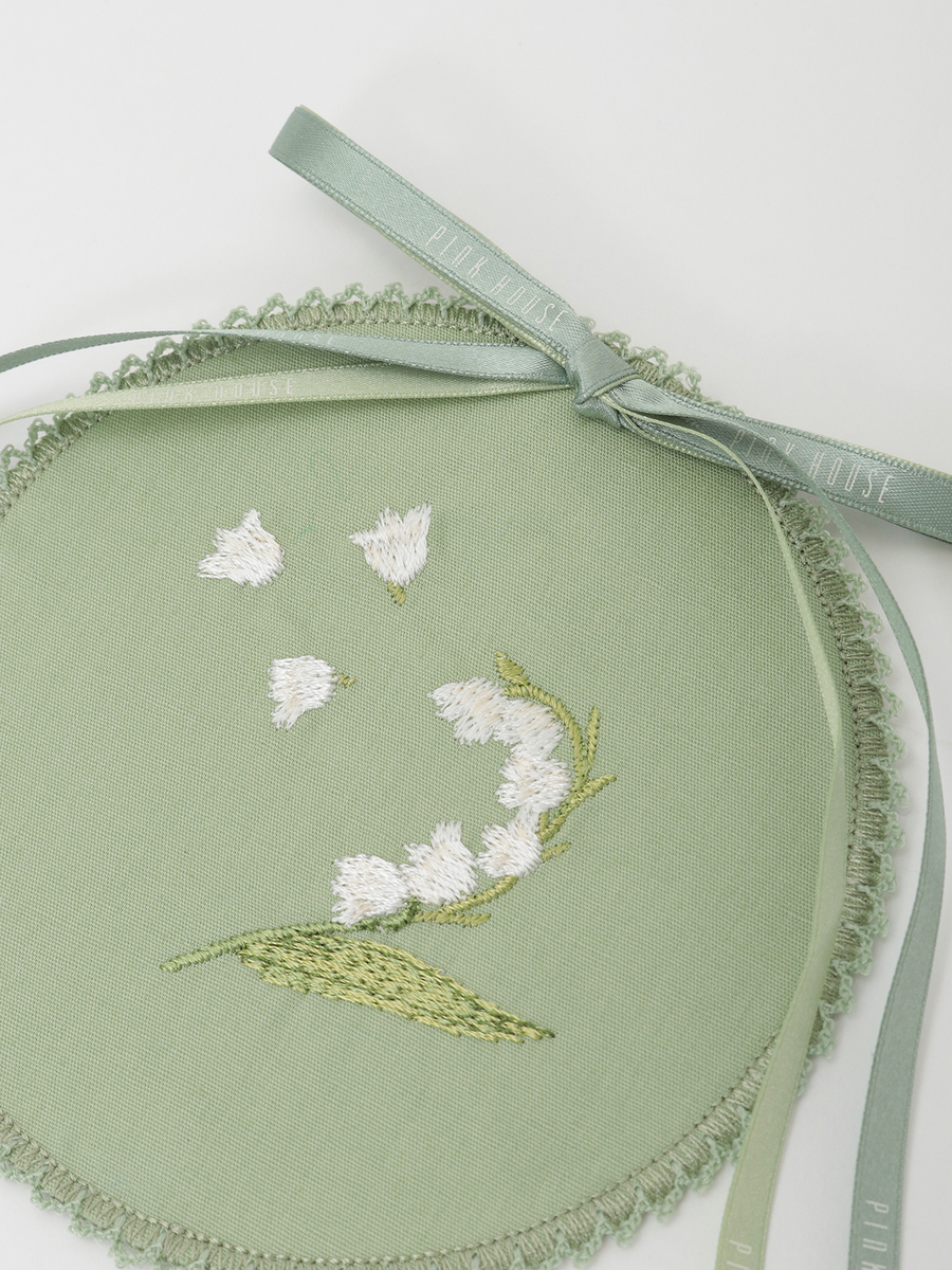 スプリンクルポジー刺繍ワッペン 詳細画像 クロ 3