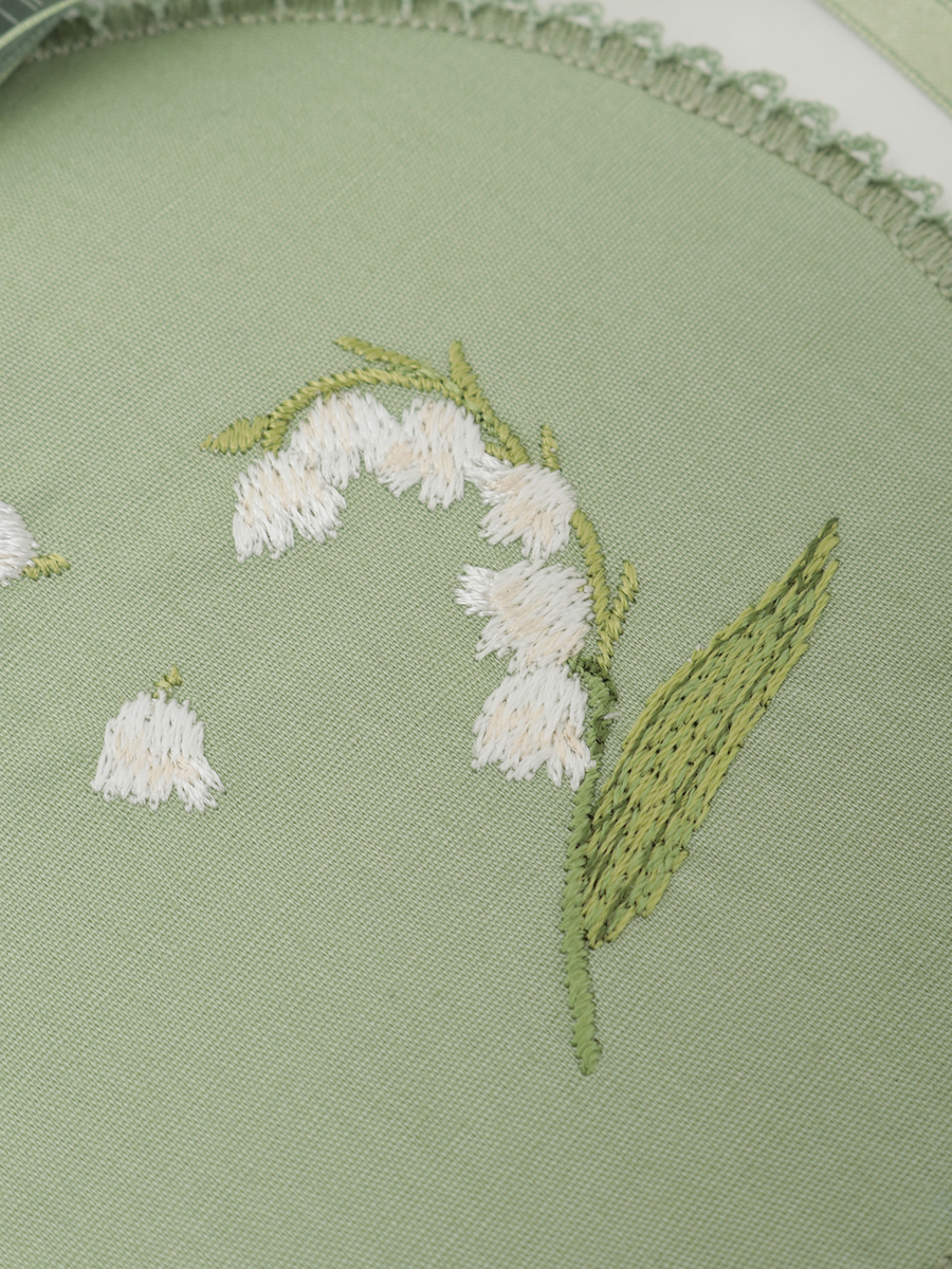 スプリンクルポジー刺繍ワッペン 詳細画像 クロ 5