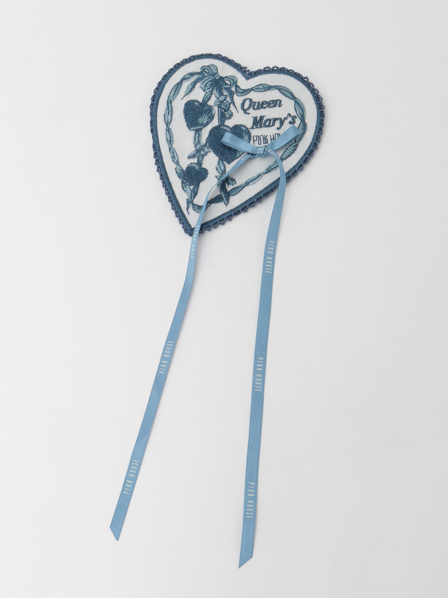 クイーンメアリーズ刺繍ワッペン 詳細画像 ブルー 1
