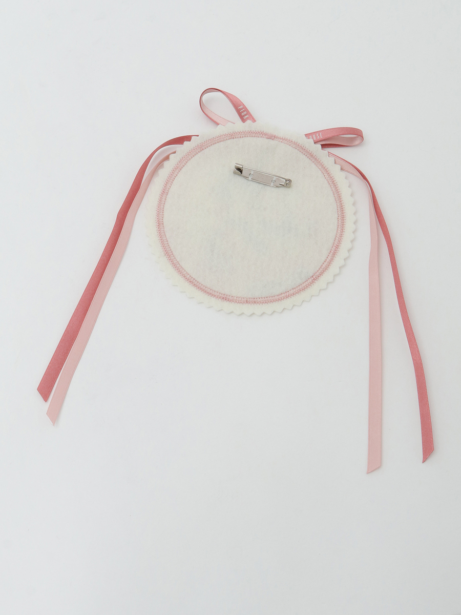 苺ブーケ刺繍ワッペン 詳細画像 セラドングリーン 2