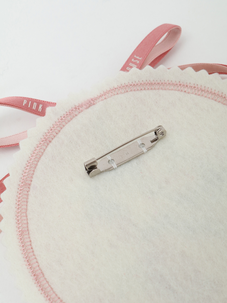 苺ブーケ刺繍ワッペン 詳細画像 セラドングリーン 6