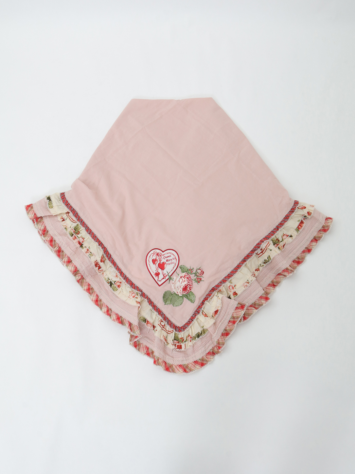 クイーンメアリーズ刺繍ストール｜ピンクハウスオフィシャルオンライン