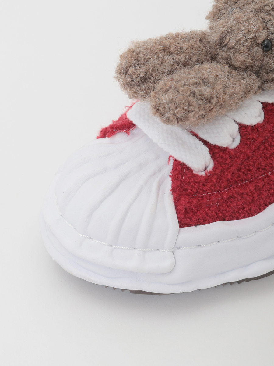 PINK HOUSE&times;Maison MIHARA YASUHIRO "BLAKEY" OG Sole Chenille Embroidey Low-top Sneaker 詳細画像 ホワイト 8