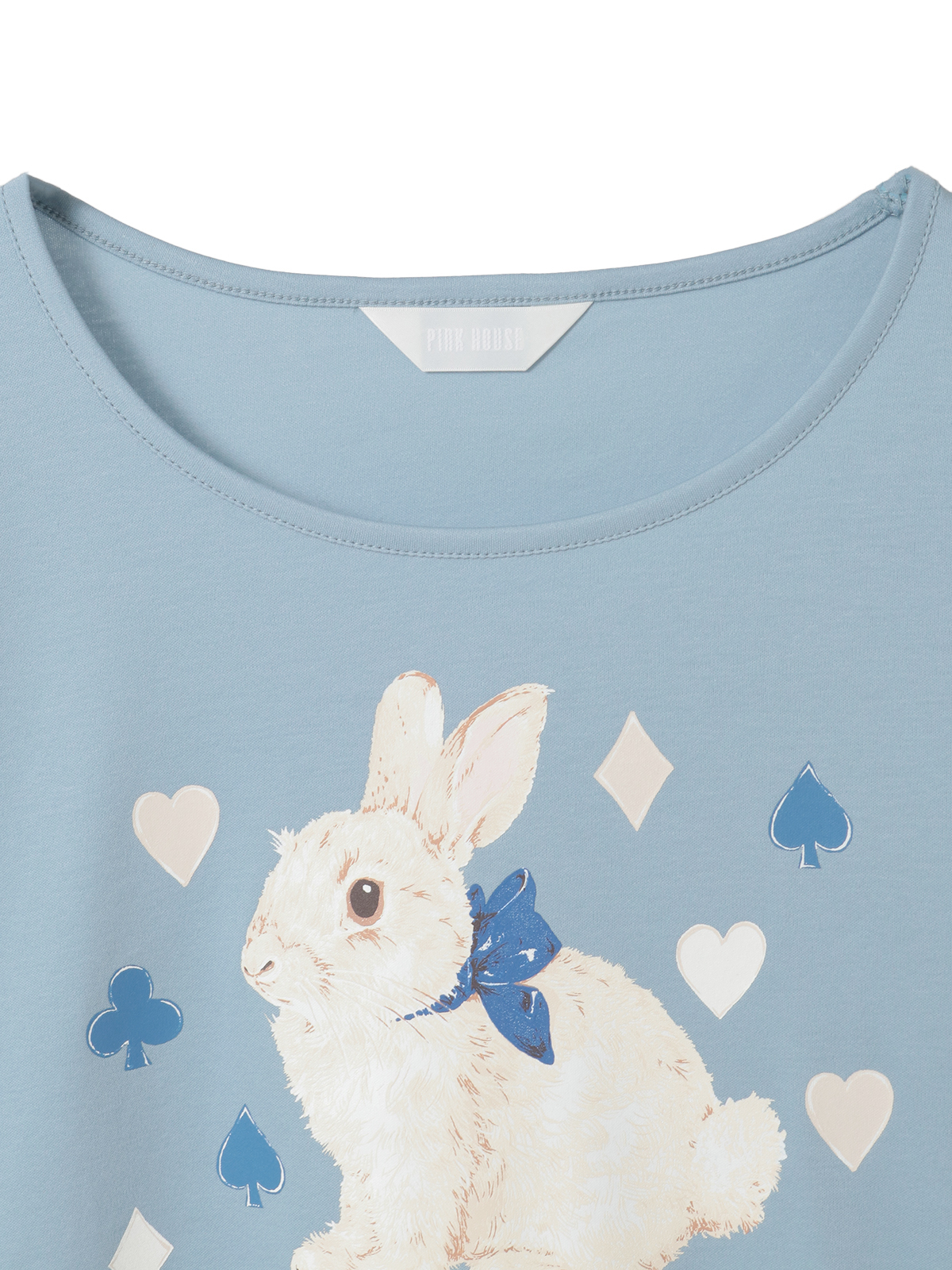 Rabbit Marchモチーフプリントカットソー｜ピンクハウスオフィシャル