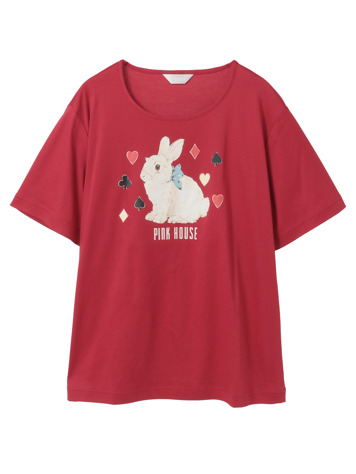 Rabbit Marchモチーフプリントカットソー｜ピンクハウスオフィシャル
