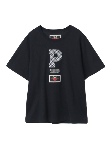 Pロゴアップリケ付きカットソー