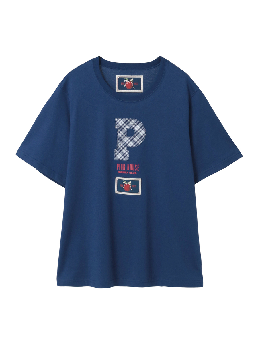 Pロゴアップリケ付きカットソー 詳細画像 キナリ 1