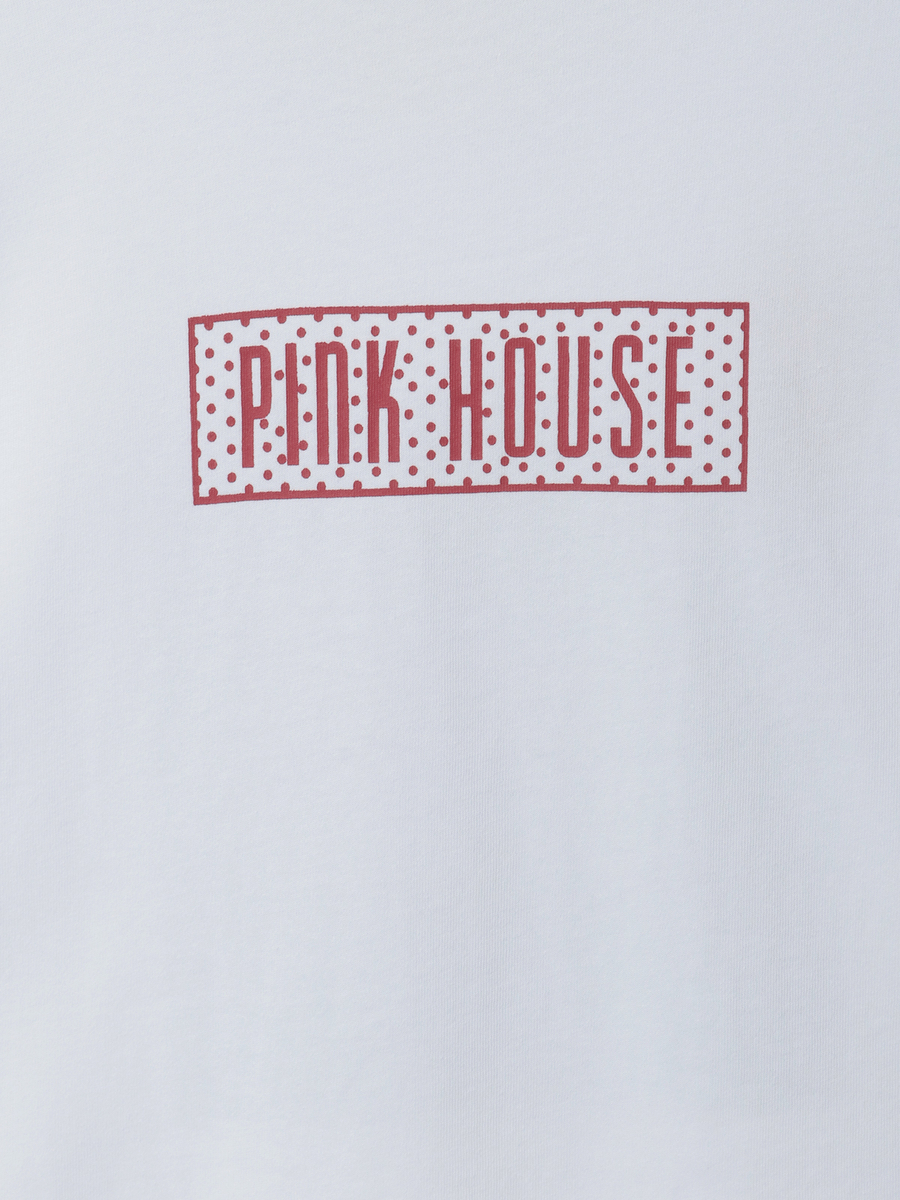 FRAPBOIS meets PINK HOUSE プリントTシャツ 詳細画像 ホワイト 8