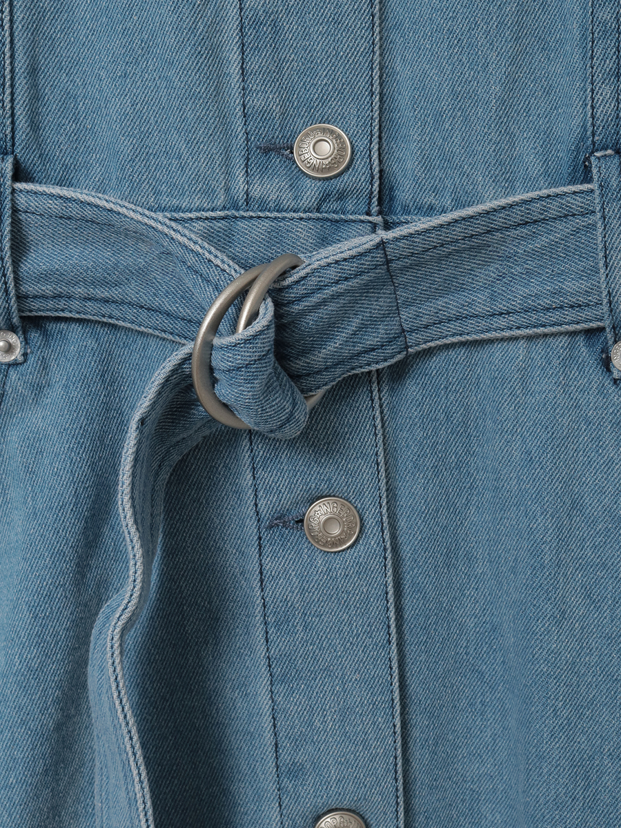 10ozデニムワンピース 詳細画像 オフ 7