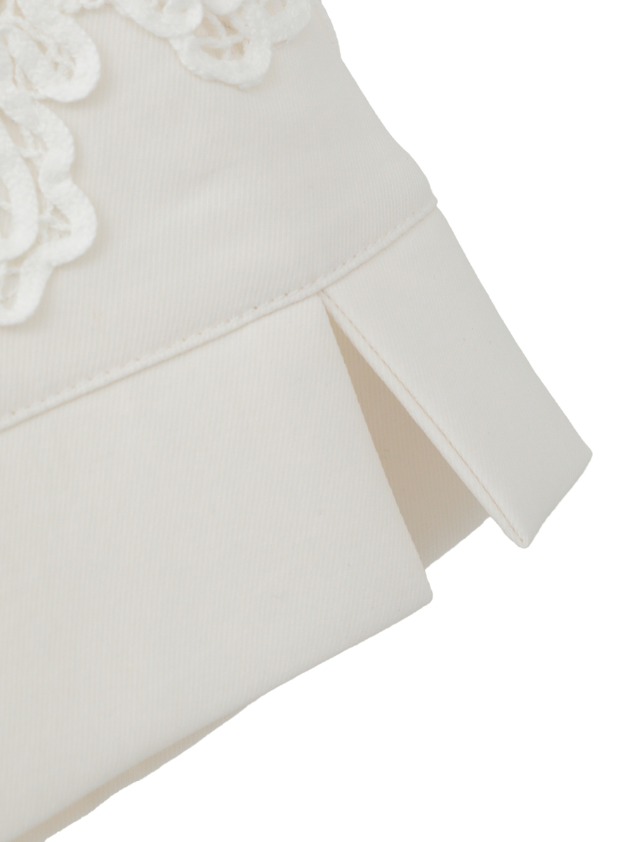 透かしコード刺繍ワンピース 詳細画像 クロ 5