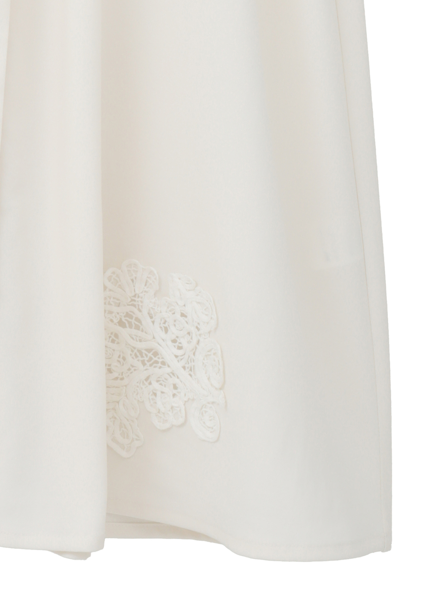 透かしコード刺繍ワンピース 詳細画像 クロ 6