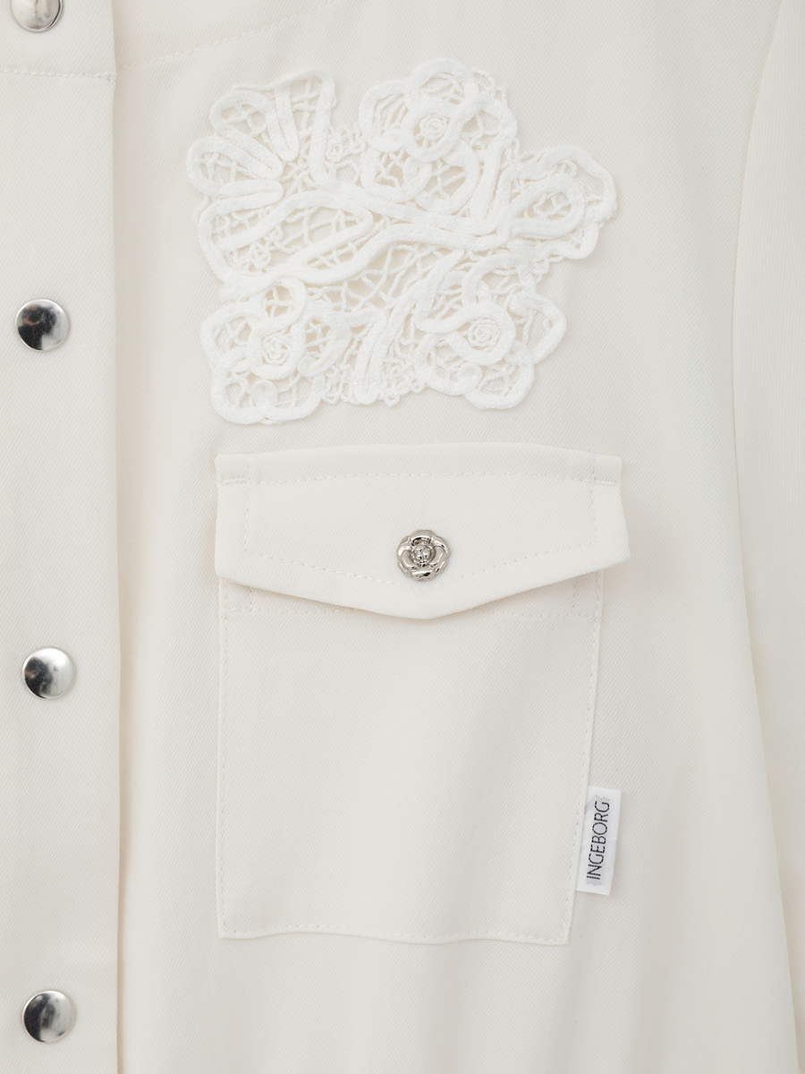 透かしコード刺繍ワンピース 詳細画像 クロ 7