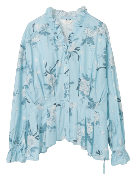 エッチングローズpt.ブラウス