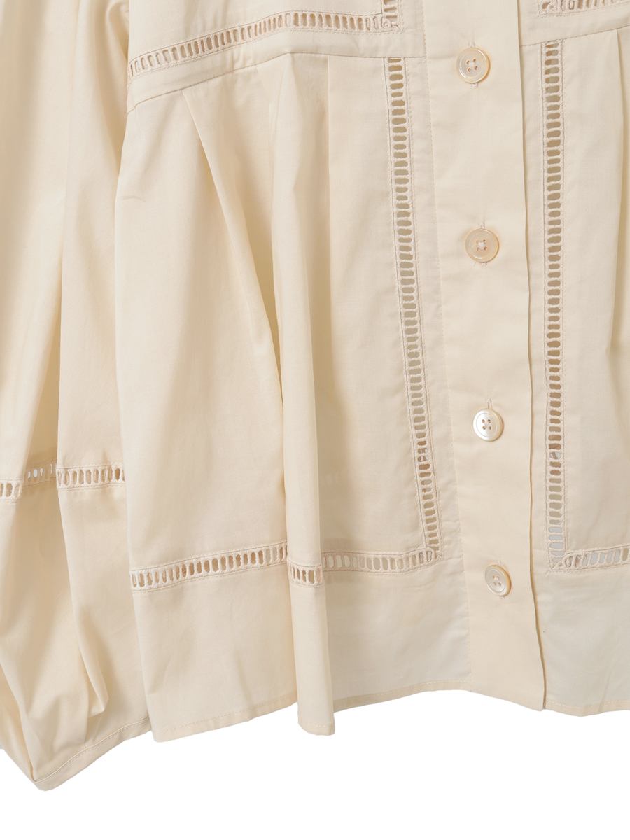 はしごレース使いブラウス 詳細画像 キナリ 5