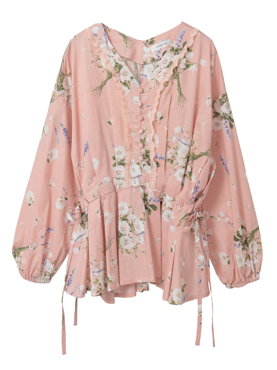 アネモネpt.ブラウス 詳細画像 ピンク 1