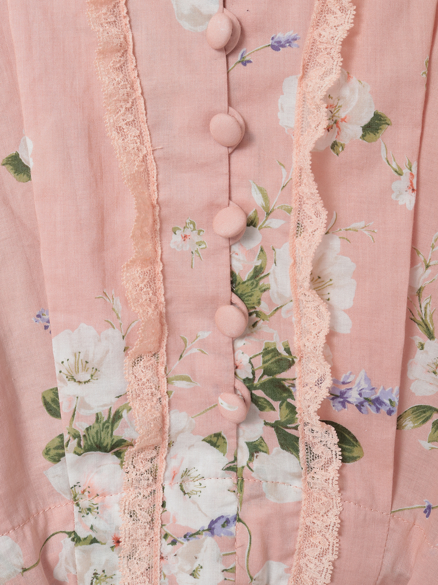 アネモネpt.ブラウス 詳細画像 ピンク 6