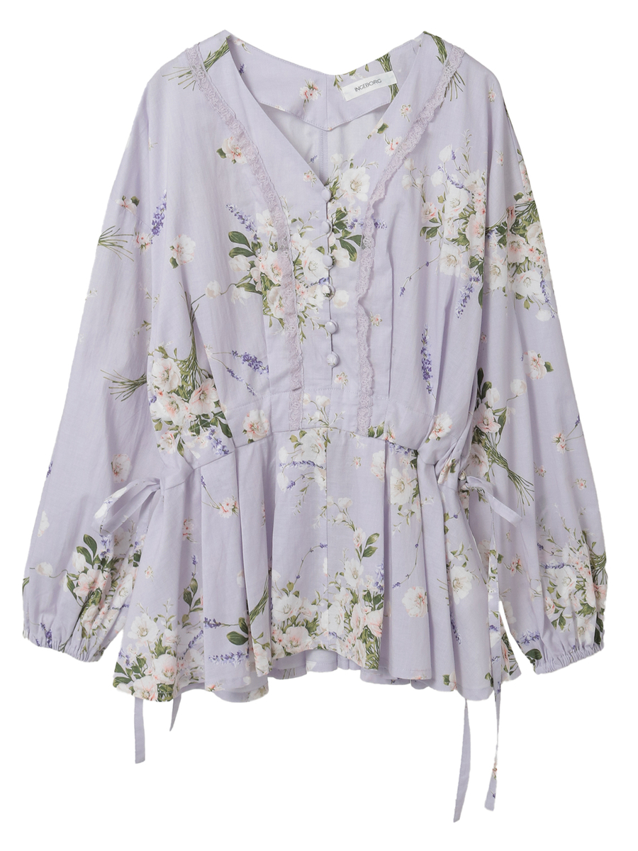 アネモネpt.ブラウス 詳細画像 パープル 1