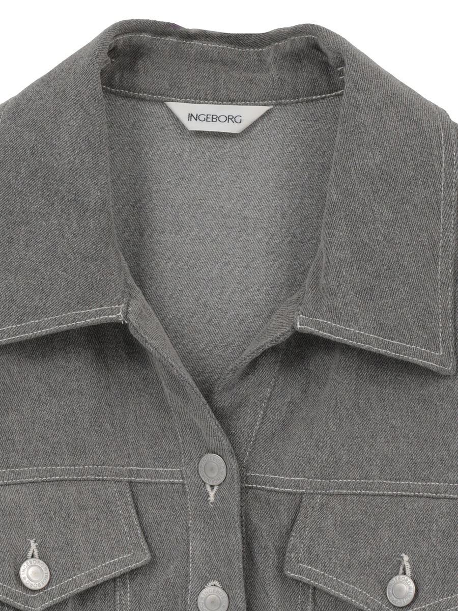 9.5ozデニムジャケット 詳細画像 グレー 3