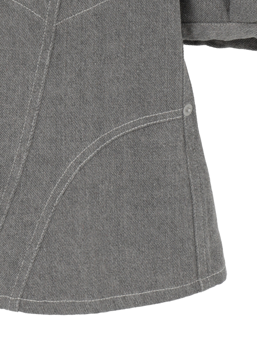 9.5ozデニムジャケット 詳細画像 グレー 5