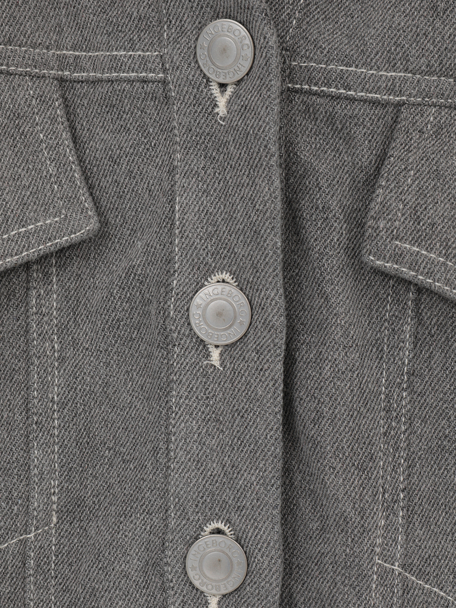 9.5ozデニムジャケット 詳細画像 グレー 6