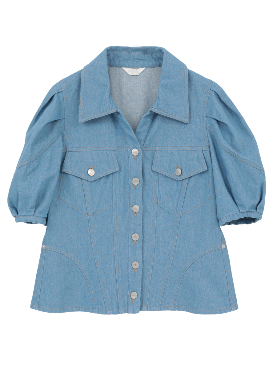 9.5ozデニムジャケット 詳細画像 ブリーチ 1