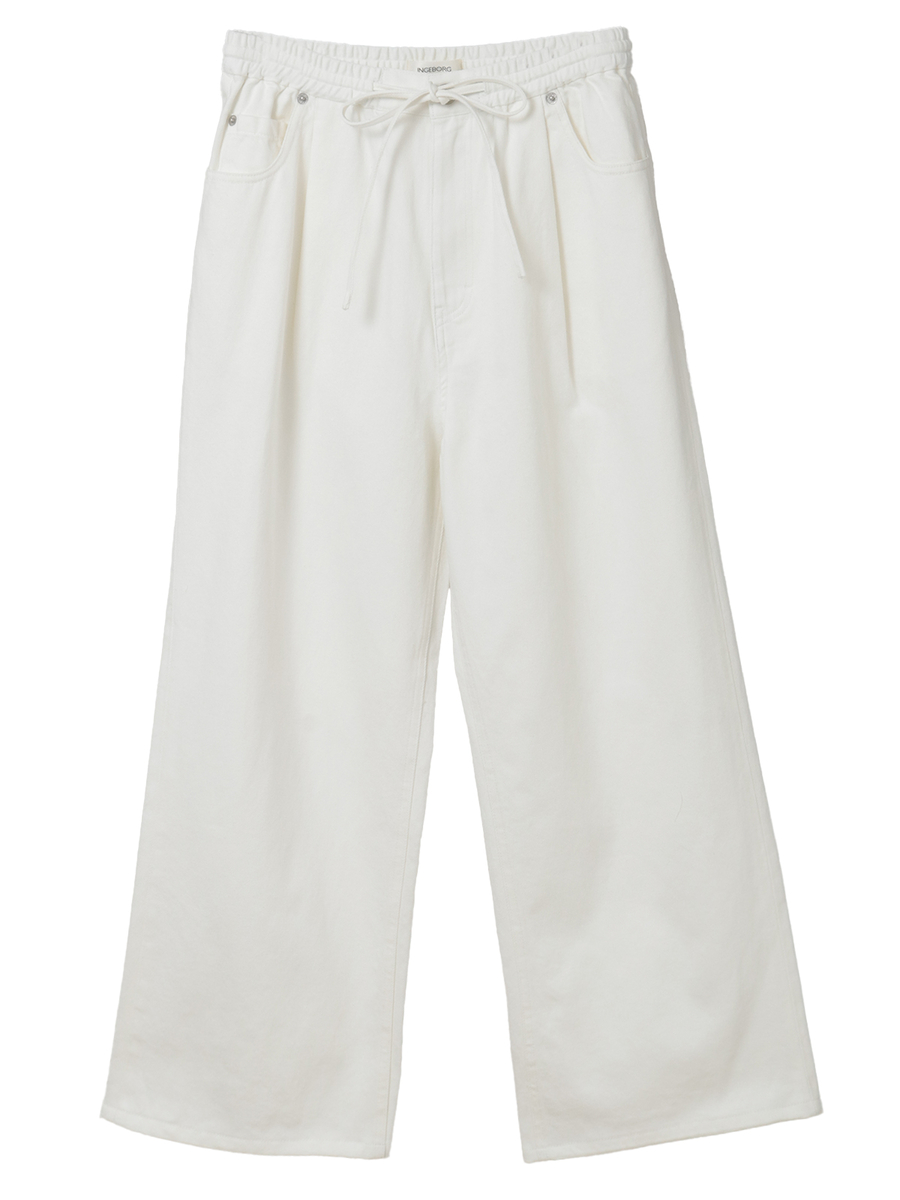 10ozデニムストレートパンツ 詳細画像 オフ 1