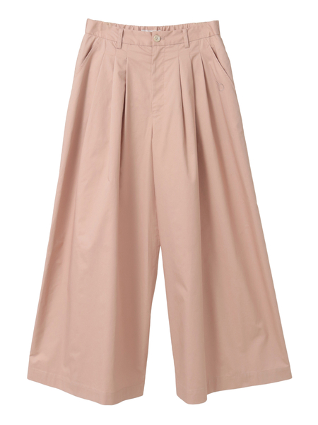 タックワイドパンツ