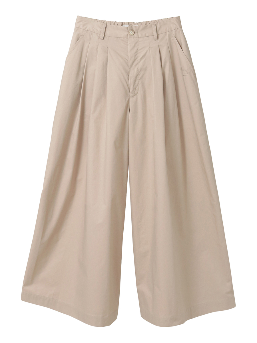 タックワイドパンツ 詳細画像 シロ 1