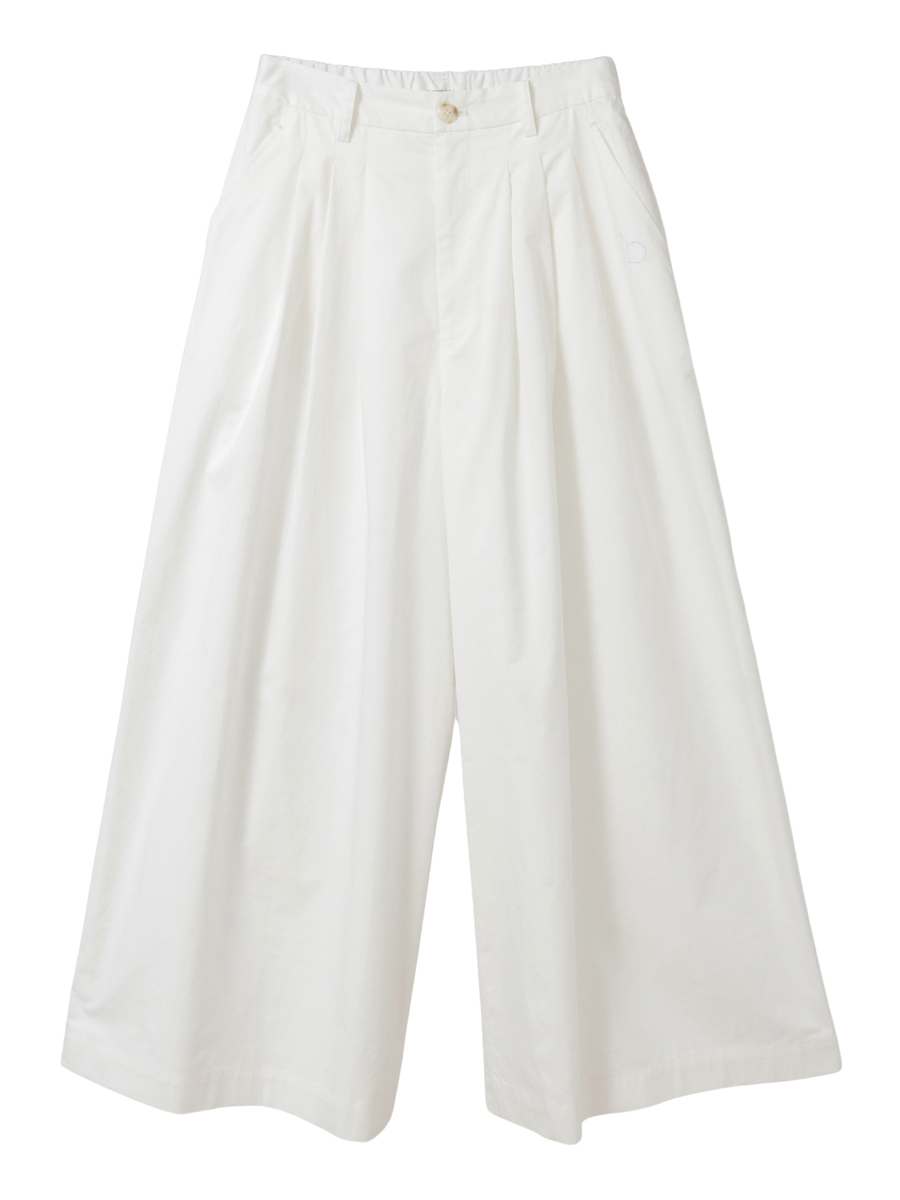 タックワイドパンツ 詳細画像 シロ 1
