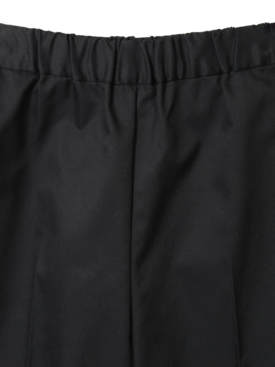 ツイルストレッチクロップドパンツ 詳細画像 クロ 3