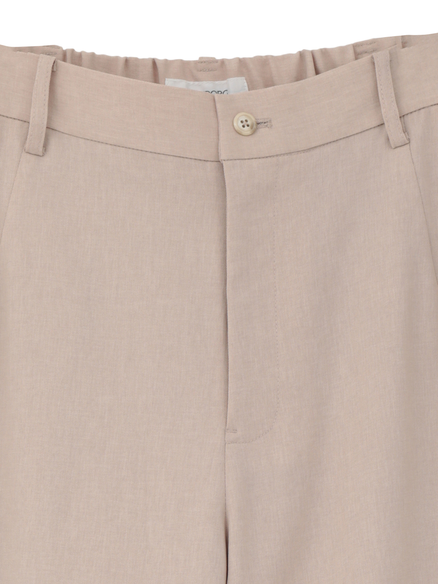 透かしコード刺繍ワイドパンツ 詳細画像 シロ 3