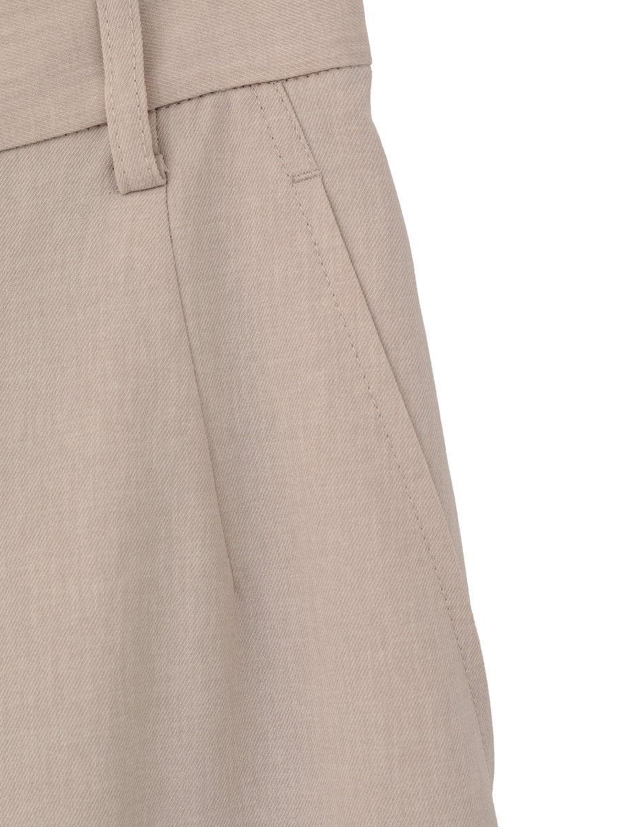 透かしコード刺繍ワイドパンツ 詳細画像 シロ 6