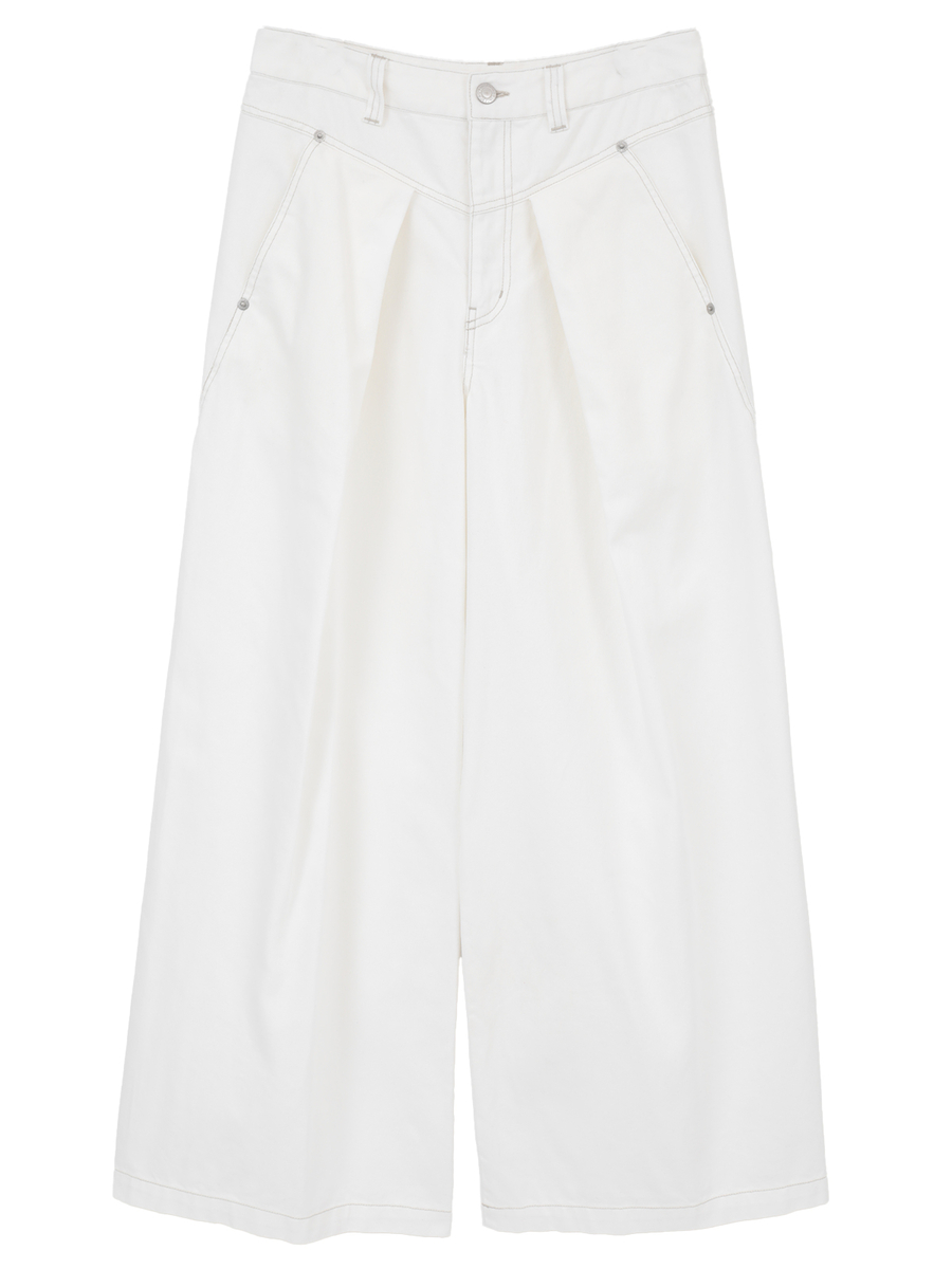 9.5ozデニムタックパンツ 詳細画像 オフ 1